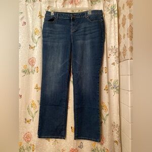 🌛Falls Creek Straight Leg Jeans Size 18 Short